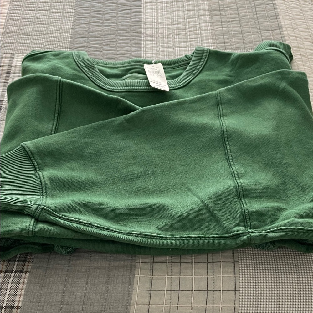Aerie Forest Green Sweat Shirt